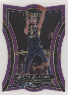 2019-20 Panini Select Premier Level Purple Prizm 12/99 Domantas Sabonis #186 1b8