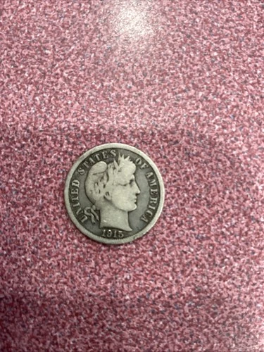 1915 Barber Dime