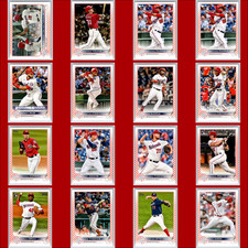 Nationals Orange Star Parallel Lot (16) Baseball Cards 2022 Topps /99 Print Run