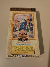 Dragon Slayer: The Legend of Heroes II 2 Super Famicom SFC Komplett Japan