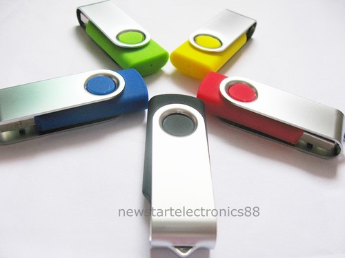 Lot 50 128MB Custom USB Flash Drives Logo Swivel Memory Stick Thumb Drives Bulk - Picture 2 of 9