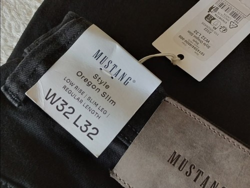 Mustang Oregon Slim stretch jeans *size 32 waist x 32 leg* MEASURED €79.99 RRP - Picture 7 of 13