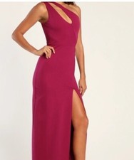 Lulus Magenta Formal Dress - Size medium