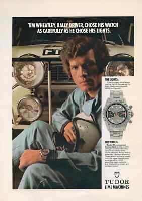 Tudor Watch Vintage Classic Luxury Ad Reprint   8x10 Glossy Printed Photo