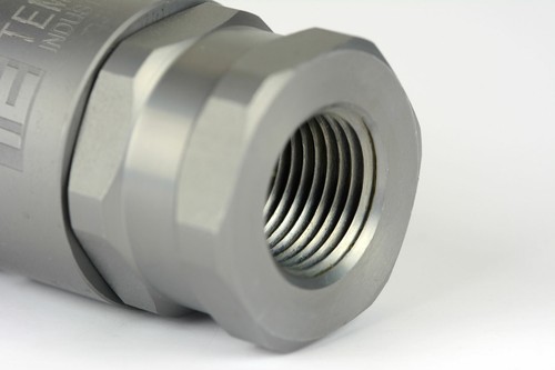 12x 1/2" NPT Pair Hydraulic Flat Face Quick Coupler Skid Steer Bobcat ISO 16028 - Picture 5 of 12