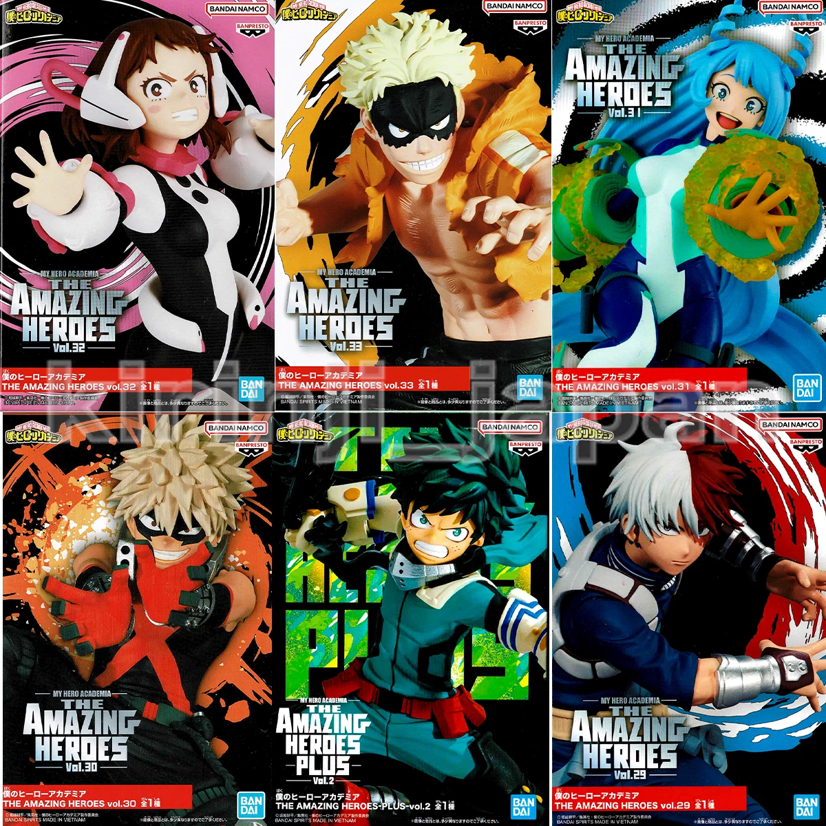 My Hero Academia Figure Set The Amazing Heroes vol.29 33 HEROES Plus vol.2 New