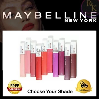 MAYBELLINE NEW YORK Maybelline Superstay Matte Ink Liquid Lipstick Authentic 5ml - Choose Your Shade