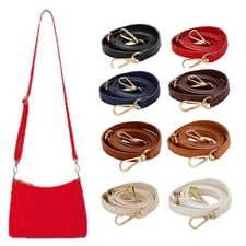 Diy Crossbody Bag Strap Shoulder Bag Replacement Handbag Handle PU Leather 120cm