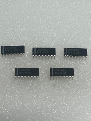 CD4046BE RCA CMOS Micropower - lot of 5pcs - NEW