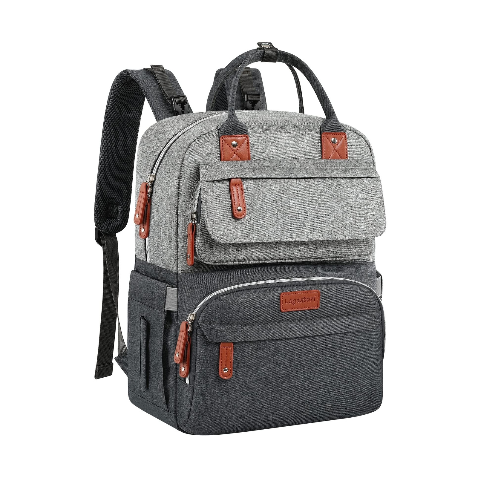 Baby Diaper Bag Backpack, Baby Bag for Boys Girls, Large Diaper Backpack Trav...-image