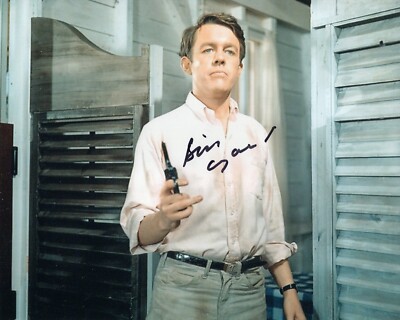 The Champions TV SciFi Serie Szene 8x10 Foto signiert von William Gaunt - Nr4