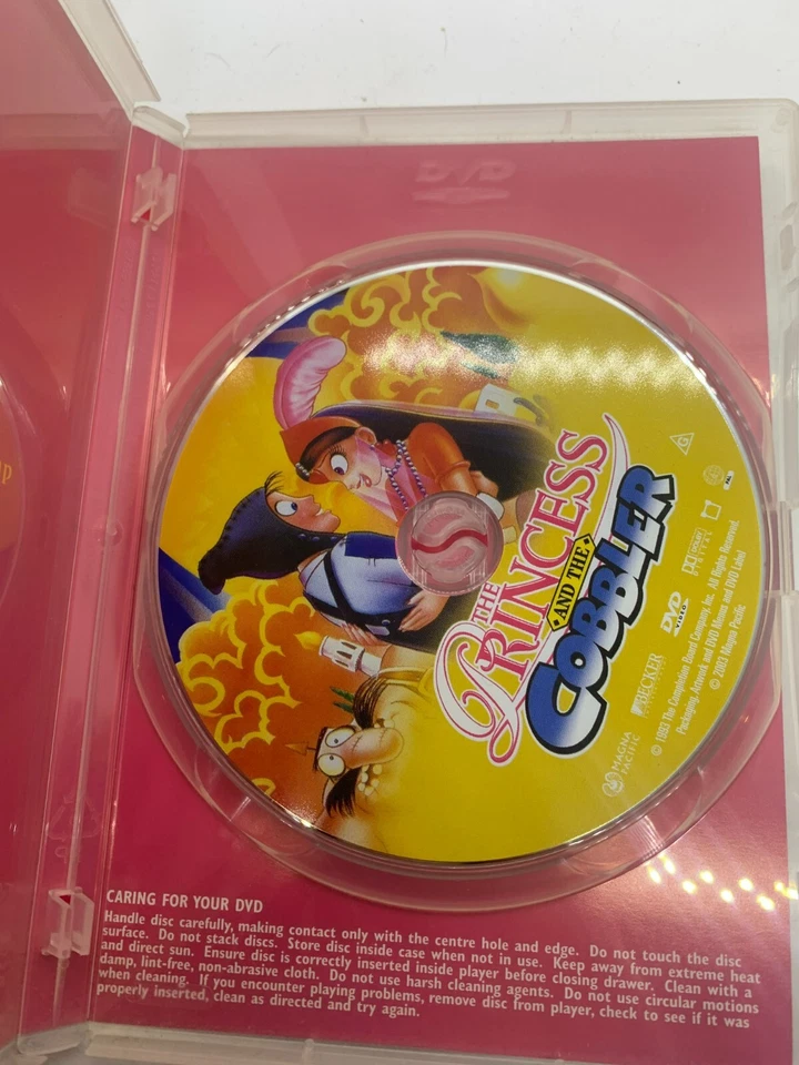 The Princess And The Cobbler (The Thief) | DVD | 1993 | Animated Film | R4 | VGC - image 3 of 3