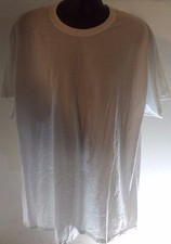 Hanes Men's Classics 10 Ct Of Tees Size L Crew Neck / Defects Cotton Blend