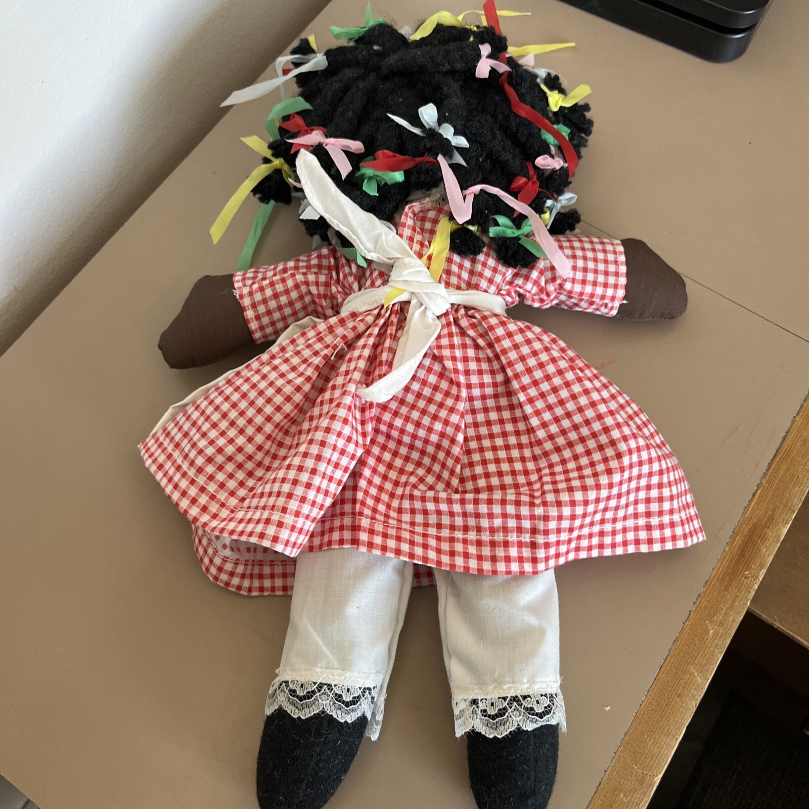 Gambina Doll #1651 Ninkie 15&rdquo;Cloth Doll New Orleans African American Folk Art