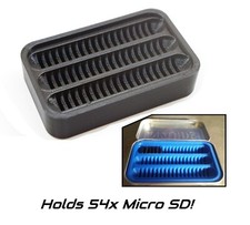 SD Card Holder Storage Rack 54x Micro SD Insert for an Altoids Tin 3D MicroSD