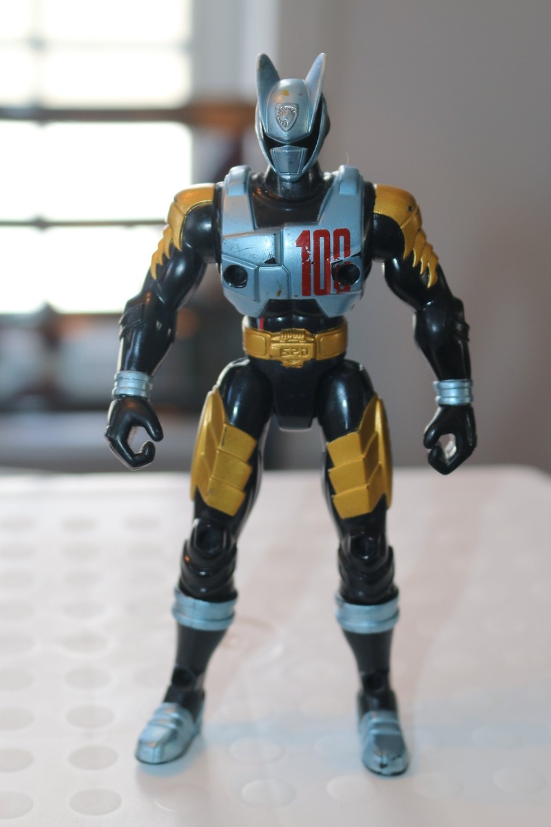 特撮 BANDAI POWER RANGERS SPD SHADOW 2005 Bandai Power Rangers SPD 100 Morphin Legacy Shadow Ranger
