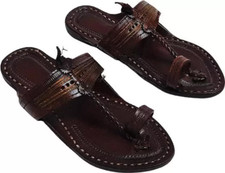 Women Kolhapuri soft Leather Chappal Jesus flat HT43 fashion UK size 4-8