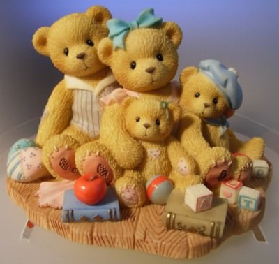 CHERISHED TEDS ''WESLEY PHILIP, FIONA & RENEE''  476846  MINT IN BOX