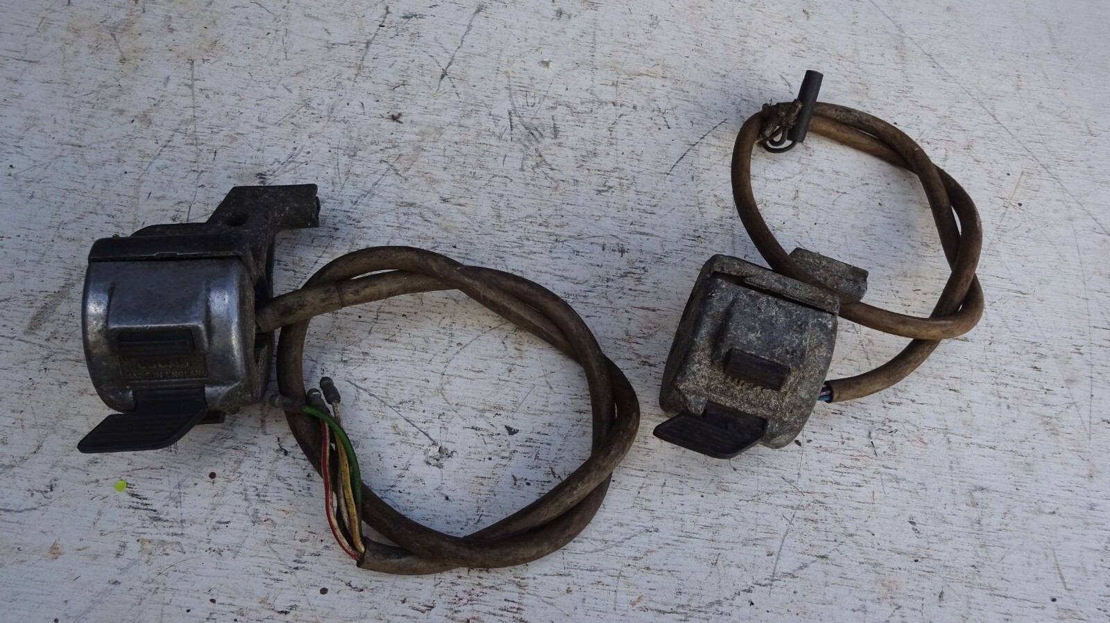 LUCAS HANDLEBAR SWITCH 169SA BSA TRIUMPH NORTON Pair Indicator