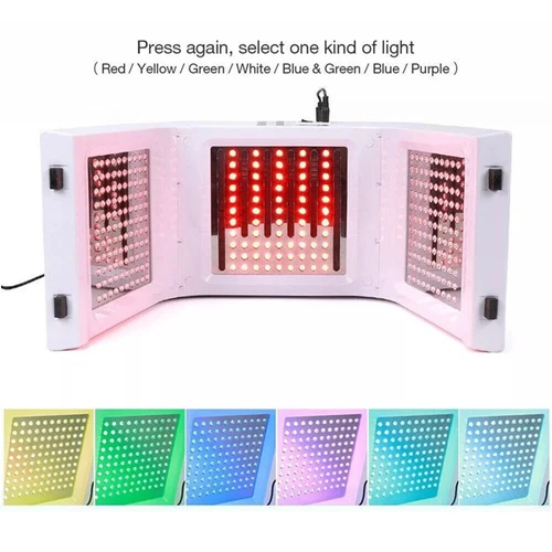 7 Farben LED Lichttherapie Hautverjüngung PDT Anti-Aging Gesicht Schönheit Maschine - Bild 17 von 19