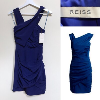 reiss cobalt blue dress
