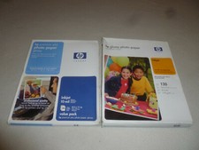 NEW HEWLETT PACKARD GLOSSY PHOTO PAPER LOT PREMIUM PLUS 8.5 X 11 INKJET