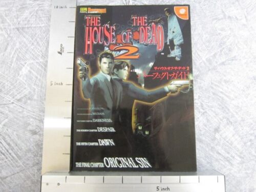 The House of the Dead 2 Perfect Guide Book Sega Dreamcast 1999 Japón SB50 - Imagen 2 de 12