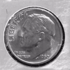 1960 P ROOSEVELT DIME 10 Cent 10C SILVER LOW TO MID MS GRADE KM# 195 EB#3054