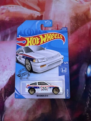 Hot Wheels '88 Honda CR-X with Honda Racing Livery - Rare | eBay