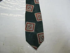 Wembley SHORT SKINNY Tie green red gray 52 x 2 Necktie 15216