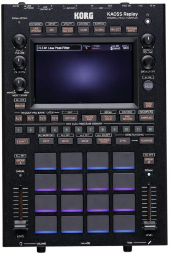 Korg All-In-One DJ Performance Tool Kaoss Replay Dynamic Effect Sampler Black - Picture 1 of 7