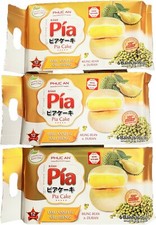 3 (pack) Banh Pia Chay - Pia Cake Mung Bean &...