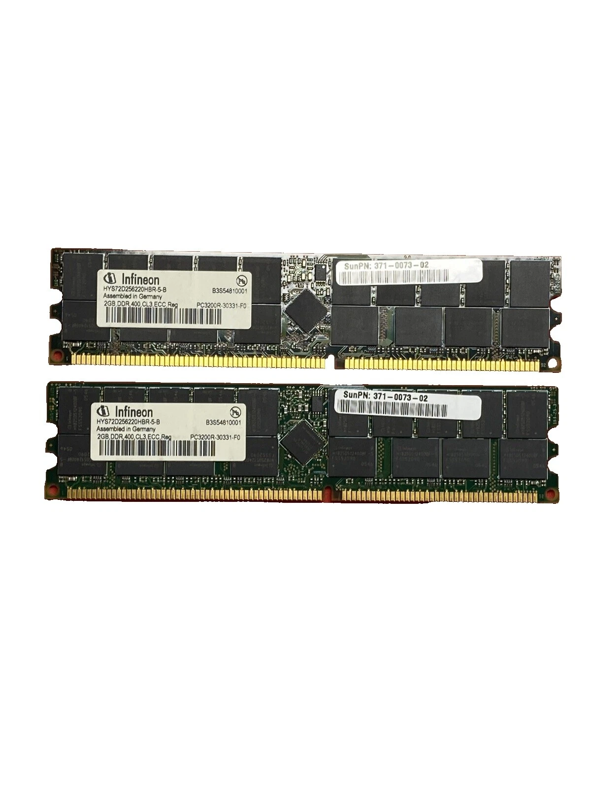 4 GB Capacity per Module DDR1 SDRAM Network Server Memory (RAM) 1 Modules
