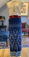 Thai traditional pattern woven sarong, Thai wrap sarong, Thai wrap skirt, cotton
