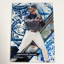 2017 Topps  Jonathan Villar  High Tek - Pattern 1 Blue Rainbow #HT-JV /75