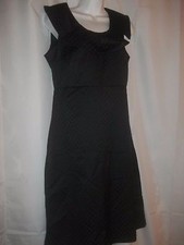 Ladies Size 4 Merona Little Black Retro Inspired Black Dress Classic