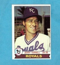 1979 Topps Baseball Card #273 Jerry Terrell Royals
