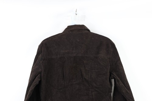 Vintage 90s Streetwear Womens S Double Pocket Corduroy Full Zip Shirt Jacket USA - Picture 8 of 9
