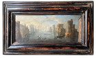 19th Close to William TURNER - Oil Copper - Maritime Capriccio of Venice