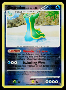 GASTRODON EAST SEA 8/132 REVERSE HOLO SECRET WONDERS POKEMON TCG