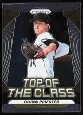 2020 Panini Prizm Top of The Class Quinn Priester #TOC-18 Pittsburgh Pirates