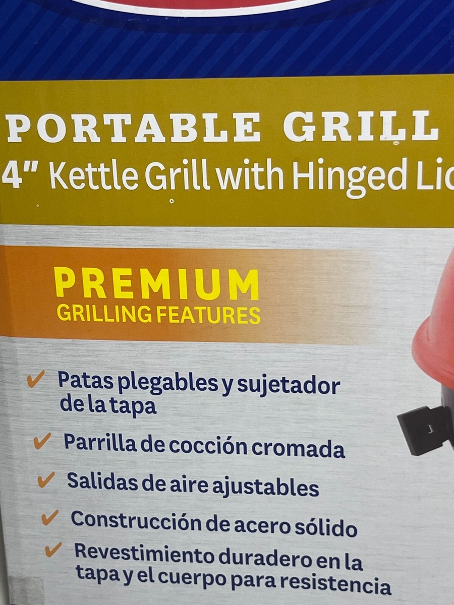 Barbecue à Charbon Kingsford 14 Pouces, Rouge Et Noir – Neuf En Boîte Ouverte