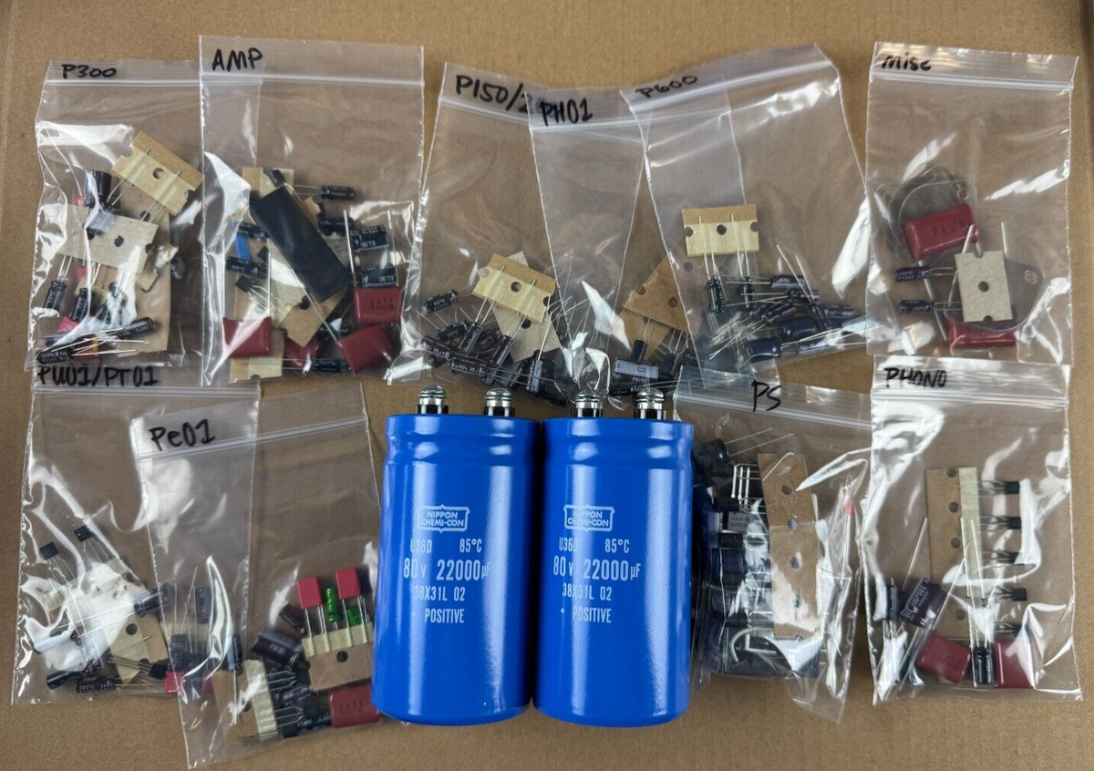 Pioneer SA-1000 Complete Rebuild Kit High-Quality Amplifier Recap
