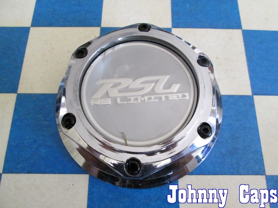 Ruedas RSL [31] Tapa central cromada usada # C-0126 (CANTIDAD. 1)   Foto 2 de 4