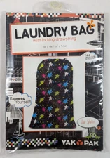 YakPak Laundry Bag with Locking Drawstring 2011 Star NIP