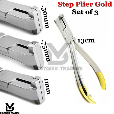 Professional Dental Step Pliers Orthodontic Braces Detailing Arch-wire Bending