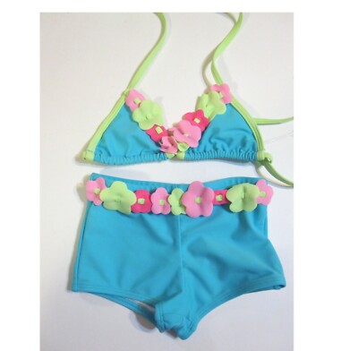 Wave Zone Vintage Baby Girl's Retro Swimsuit Size 18 Months