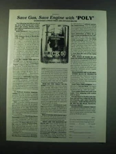 1988 Poly Slick 50 Ad - Save gas, save engine with Poly