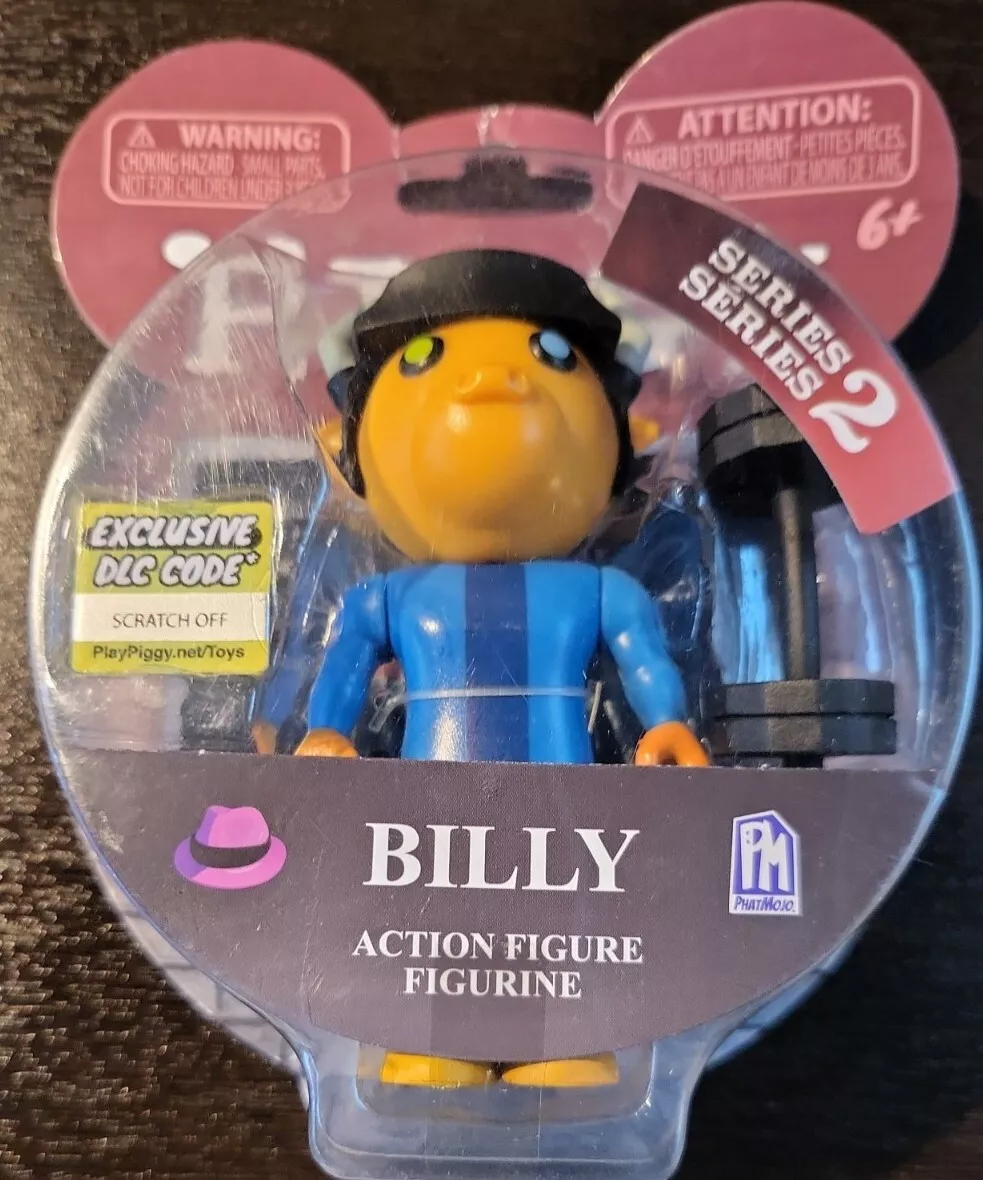  PIGGY - Billy Series 2 3.5 Action Figure (Includes DLC Items)  : Toys & Games