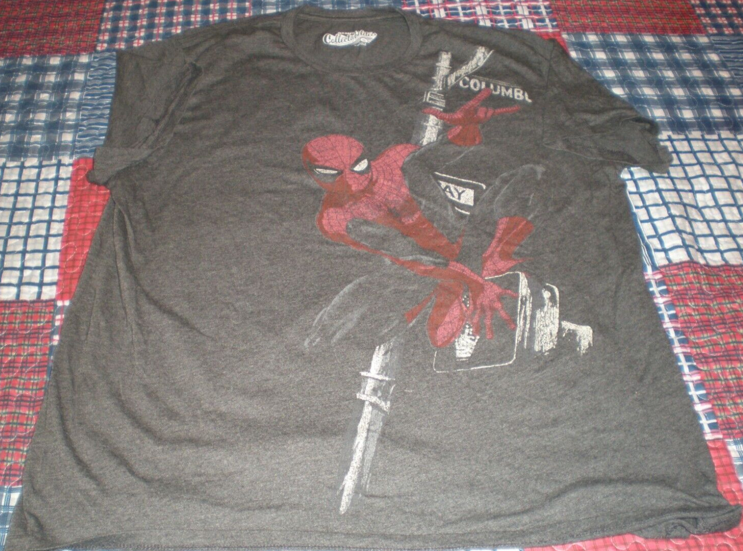 Mens Old Navy Collectibles The Amazing Spiderman Gray Size 2XL